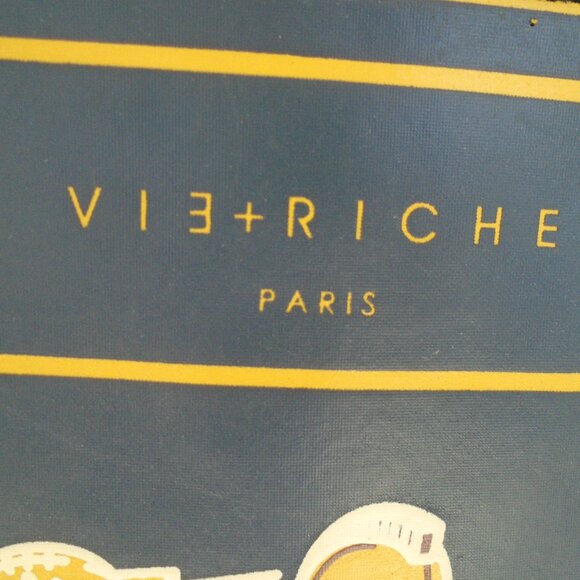 Vie + Riche Paris Mens Quarterback God Graphic Tee Shirt Size XXL Blue - Picture 5 of 6